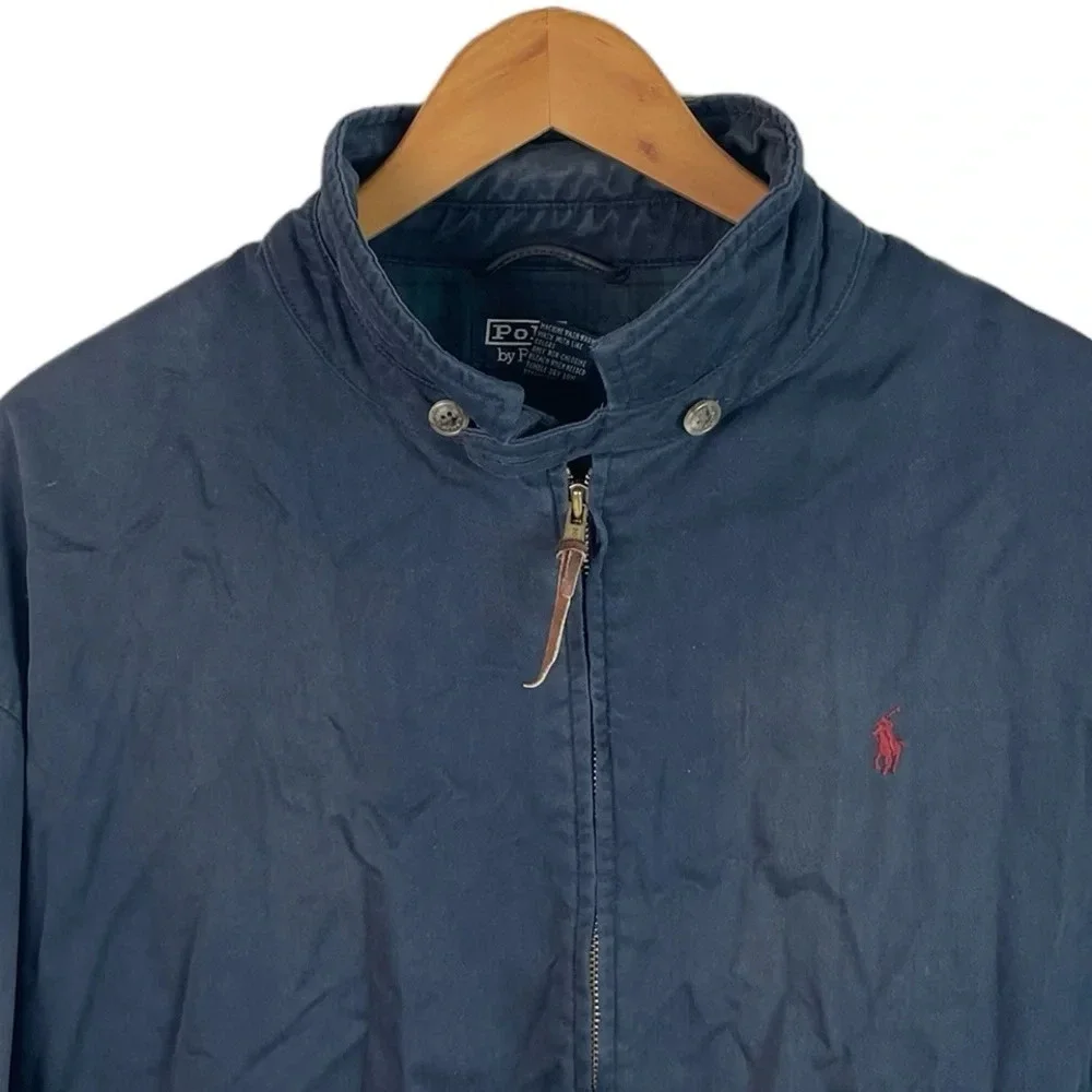 B15 Men’s Polo Ralph Lauren Designer Y2K Full Zip Field Jacket XL